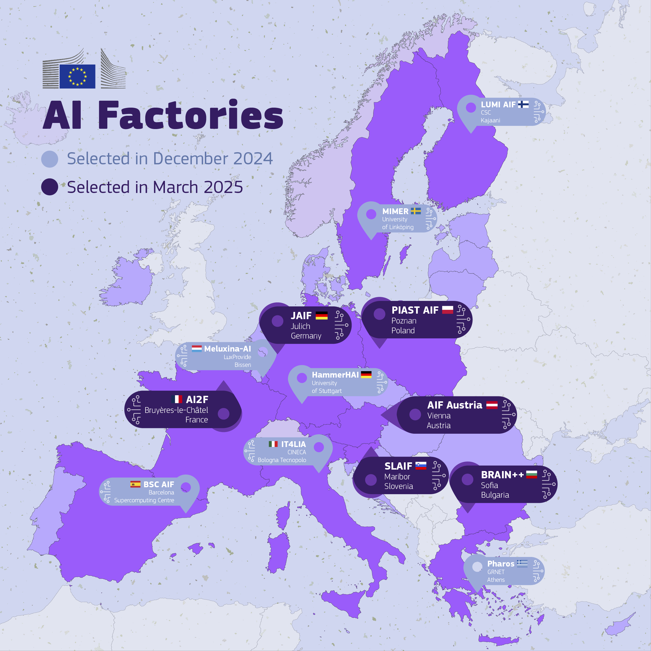 AI Factories Map Thumbnail (März 2025)